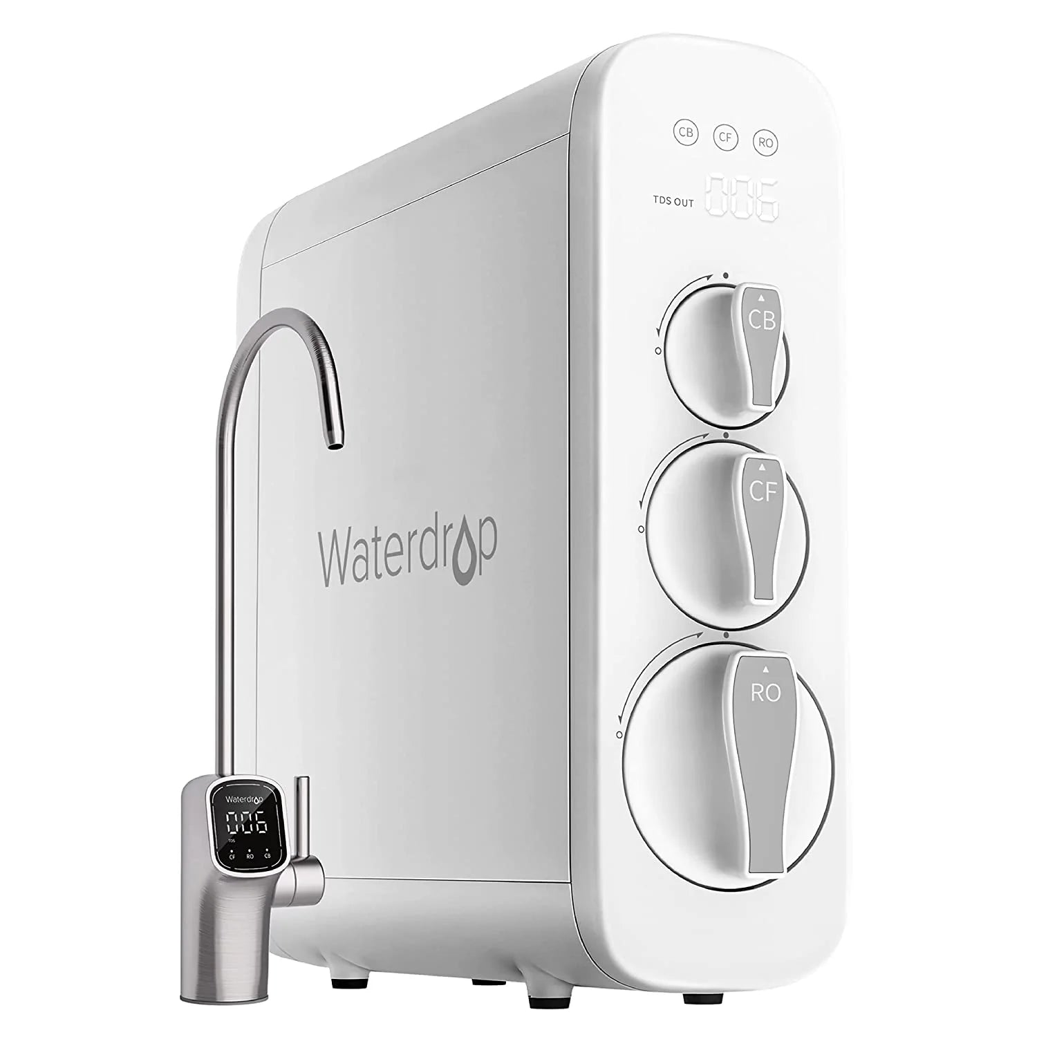 Waterdrop G3P800,800 GPD Tankless RO System with UV Sterilizing Light